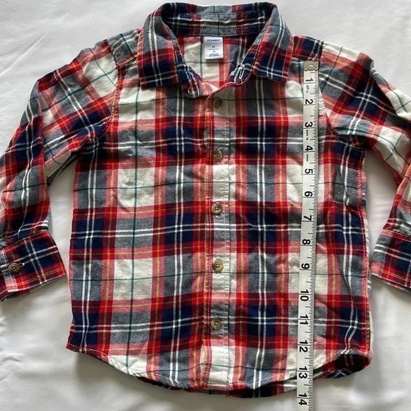 Old Navy Plaid  Shirt - Picture 8 of 10